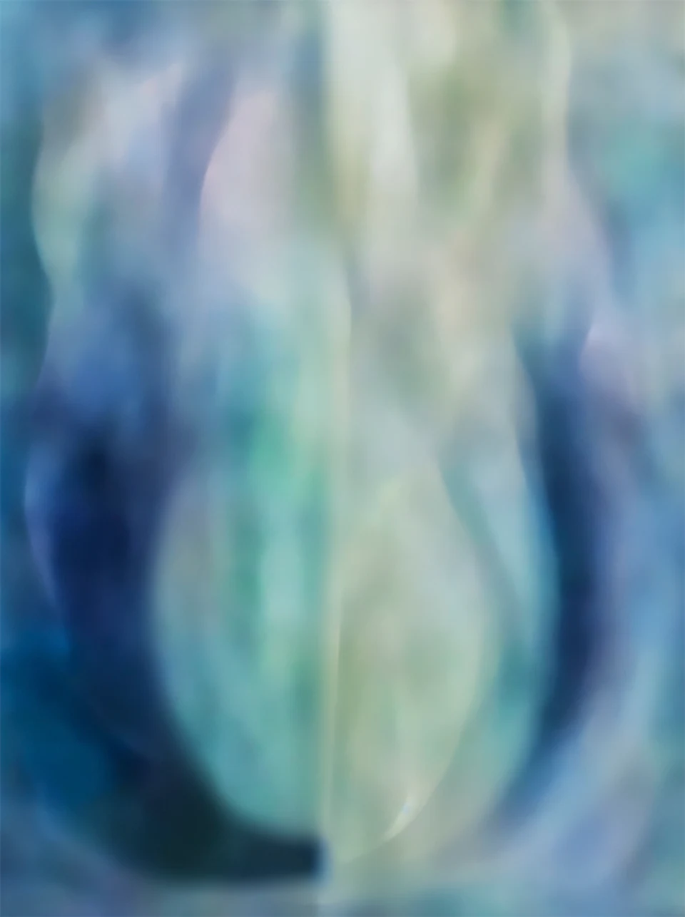 After O'Keeffe (Abstraction Blue)