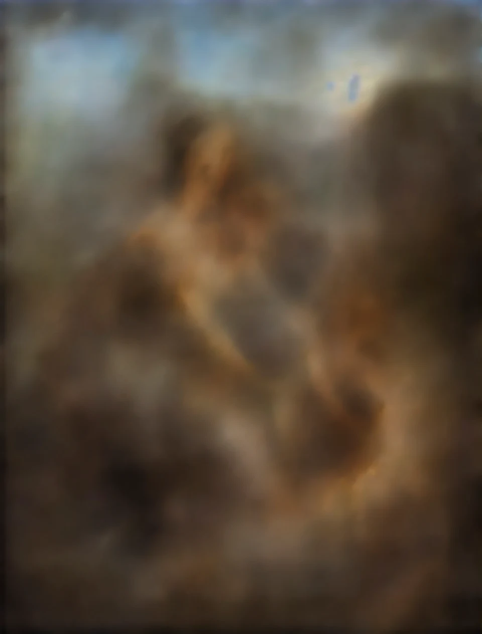 After Da Vinci (The Virgin of the Rocks)