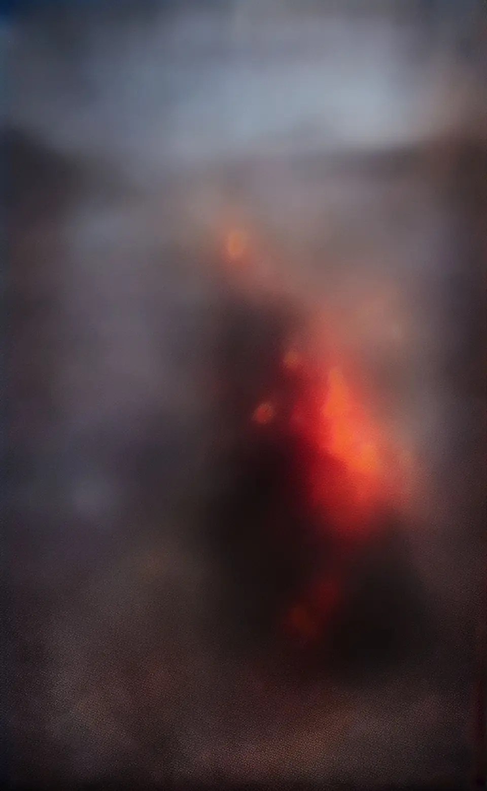 Man on fire